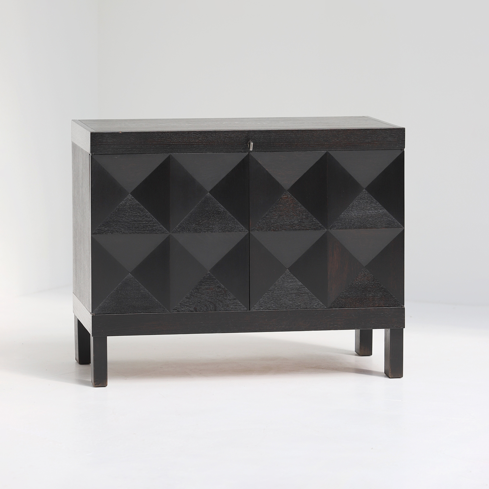 Jean Batenburg  Cabinet with patterned doors 1960s